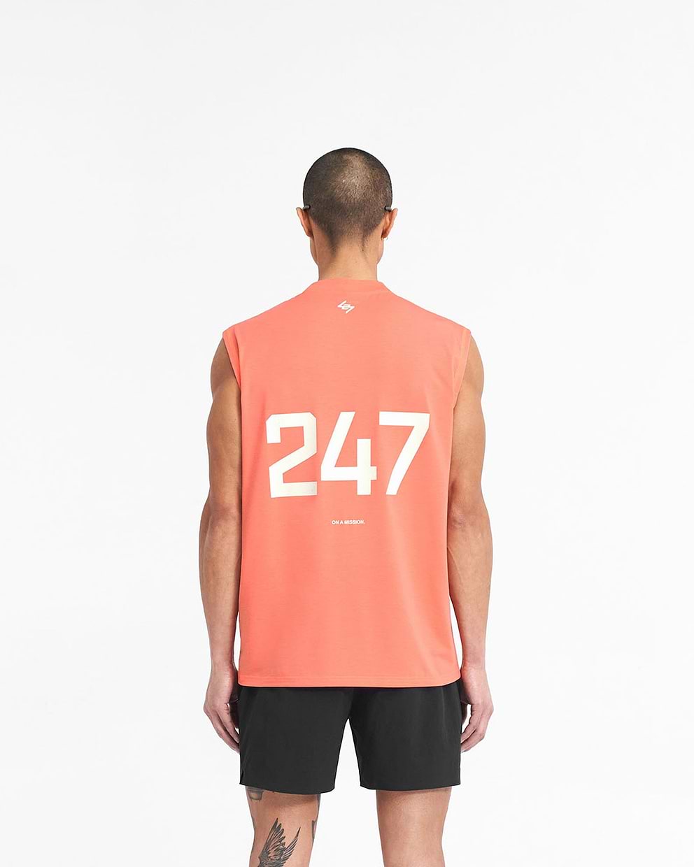 247 Oversized Tank - Coral